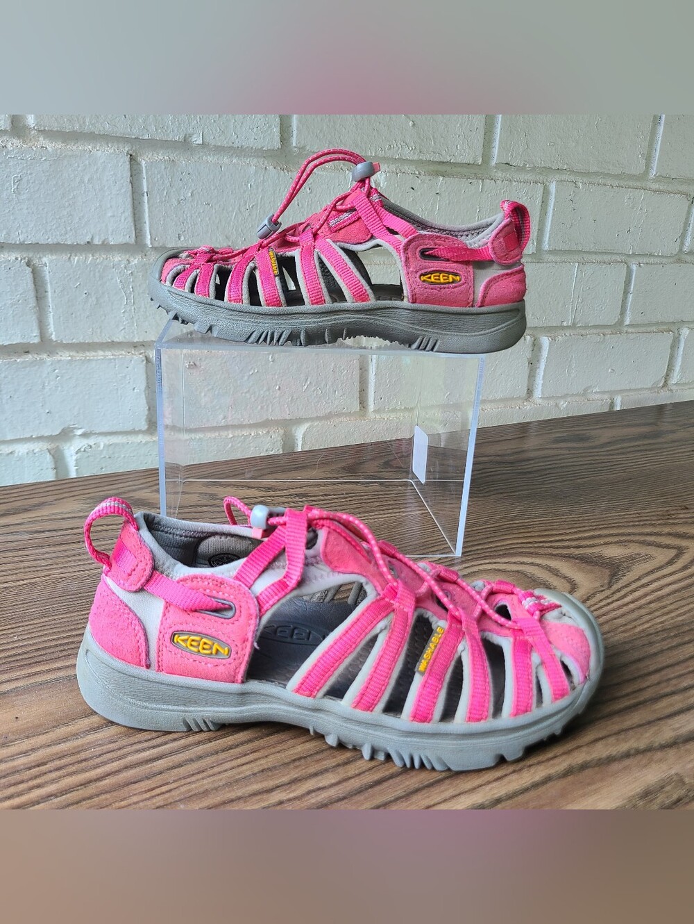 KEEN Kids' Pink Girl Size 2 - Outdoor Sport Sandals